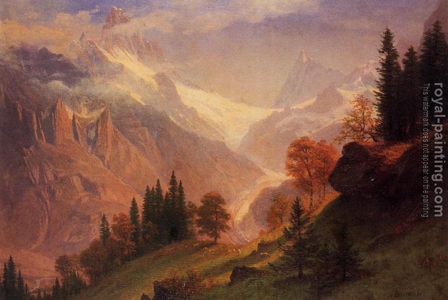 Albert Bierstadt : View of the Grunewald